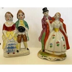 Vintage Pairs of Victorian Couples made in Japan EUC (2)